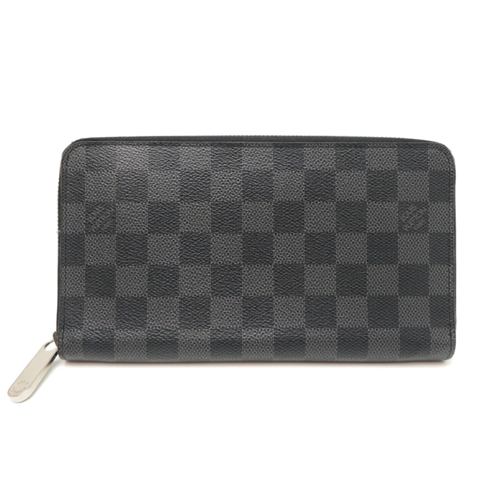 Louis Vuitton Zippy Organizer Men's Long Wallet N63077 (Discontinued) Damier ...